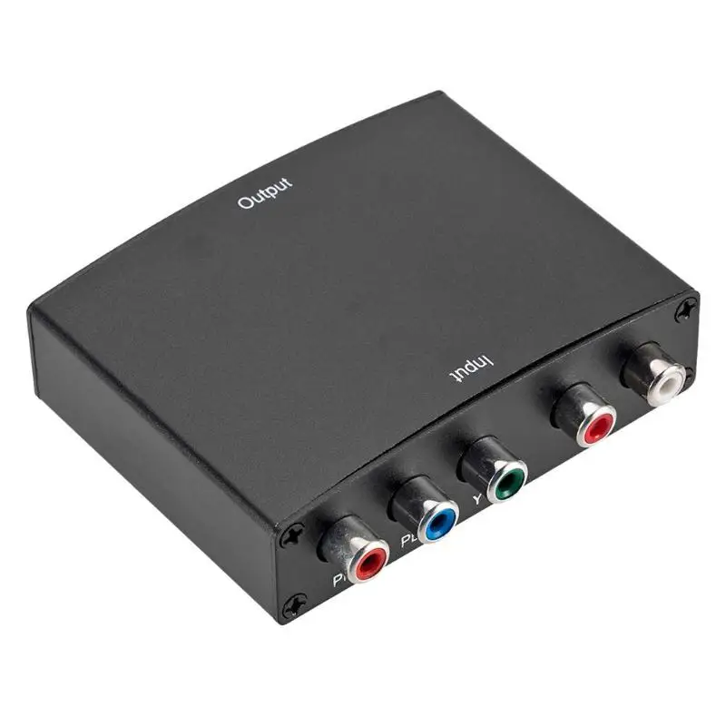 ALLOYSEED YPBPR к HDMI 1080P RGB YPbPr Компонентный видео конвертер с R/L аудио адаптер для ТВ ПК DVD