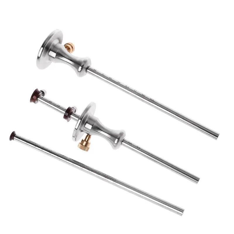 

Stainless Steel Woodworking scribe Marking Gauge Ruler Scriber Carpenter Tool A9LB