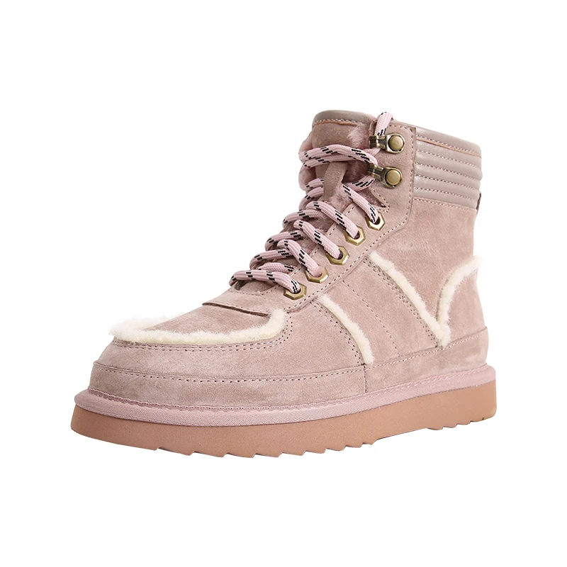 2019 г. Новая зимняя женская обувь женские зимние спортивные ботинки Martin на овечьем