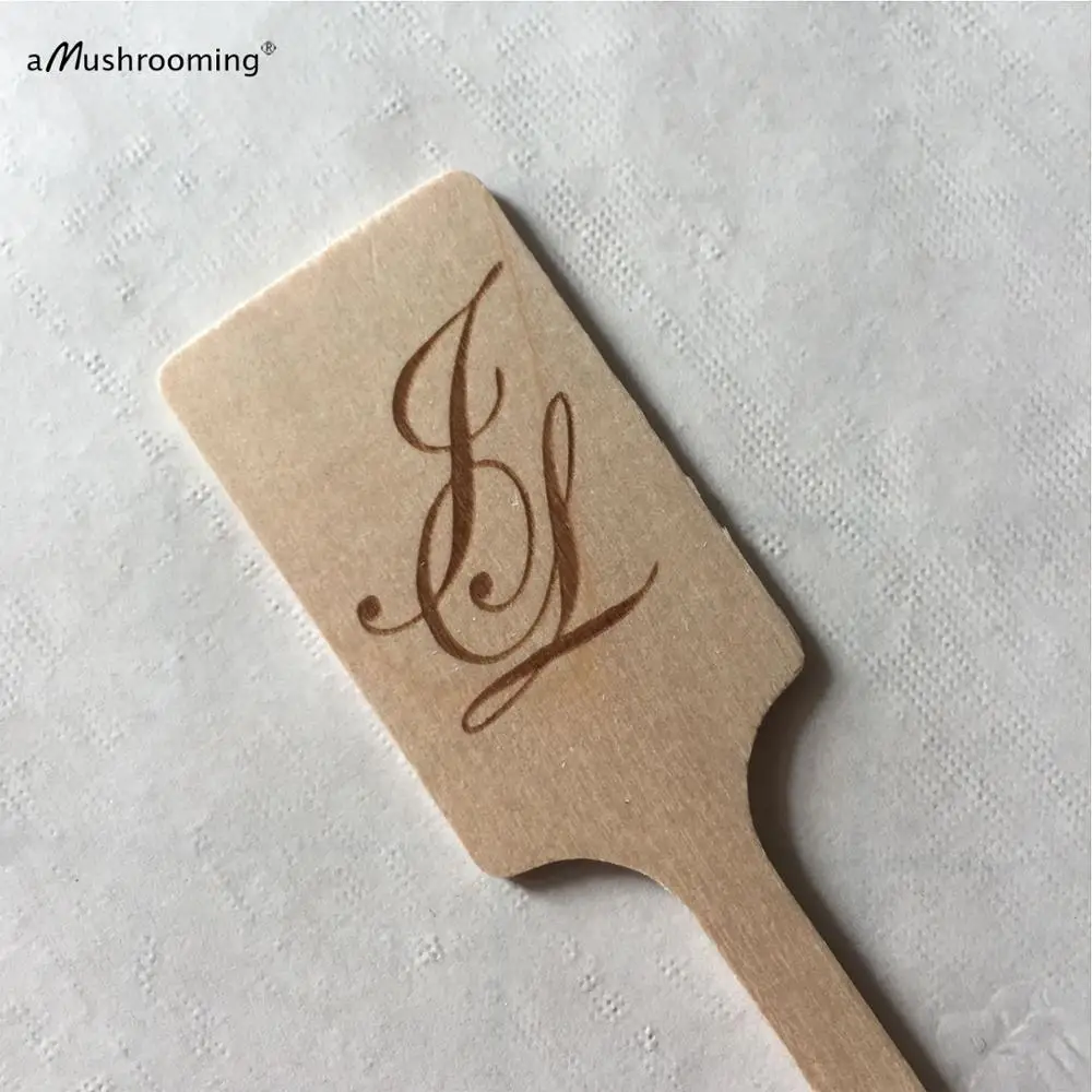 Деревянные перемешивающие палочки для свадьбы помолвки свадебного душа шриры