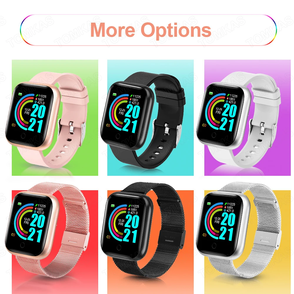 

Women Smartwatch 2020 Smart Watch Men Kids Gilr Wrist Bluetooth Watches Android PK D20 relogio Sport Fitness Bracelet Hear Rate