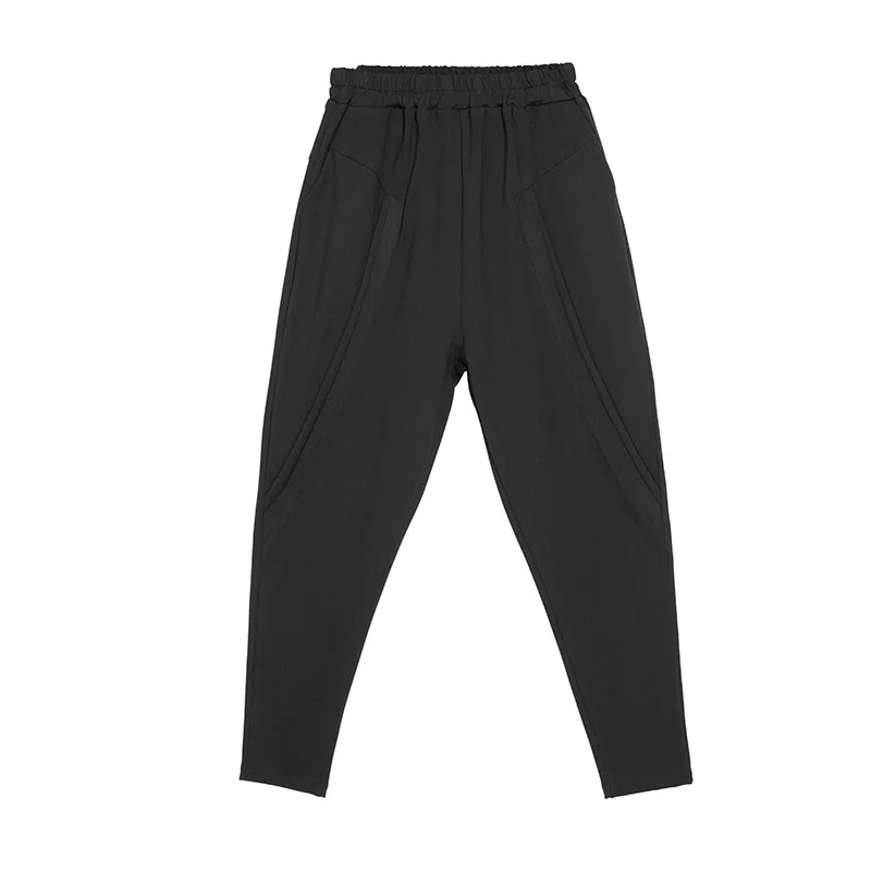 

Fashion Fashion Casual Skinny Solid Black Full Sleeve Slim Small Size Women Pants Tide Autumn New Female Trousers AI9531