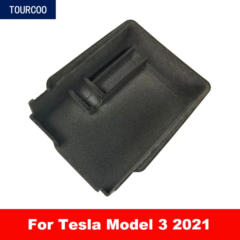 

Car Interior Center Console Armrest Storage Box For Tesla Model 3 2021 Car Modification Accessories