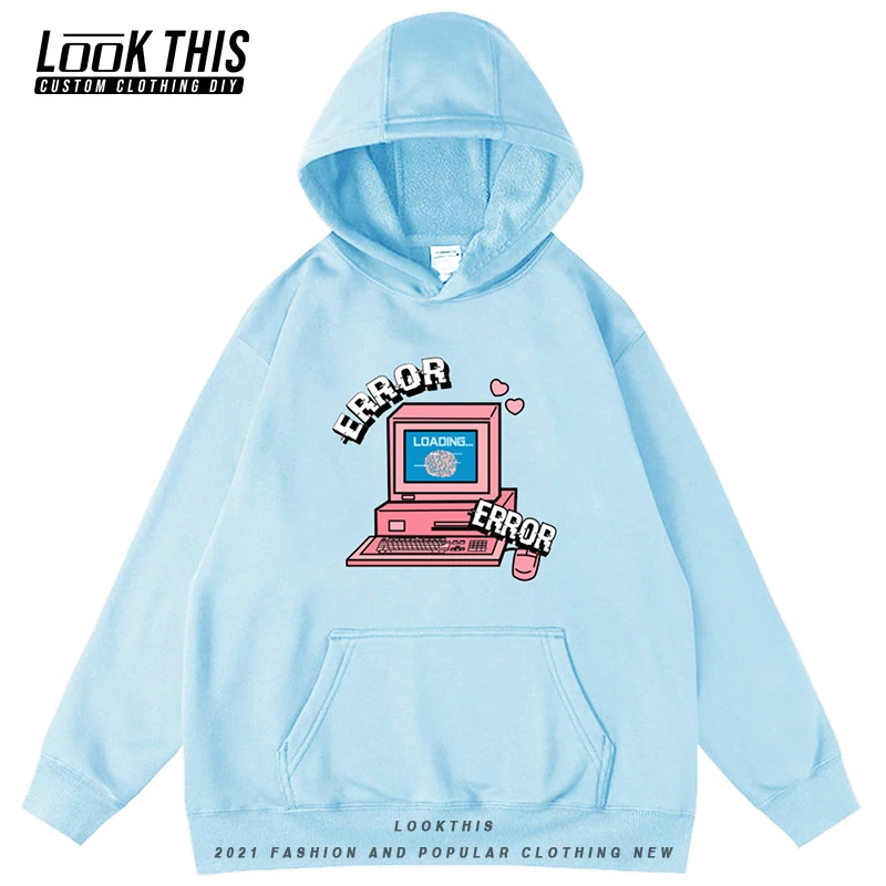 

Retro 90s Y2k Distressed Print Boy Unisex Pullover Anime Men's Hoodie High Street Streetwear New Long Sleeve Oversized Hoodie