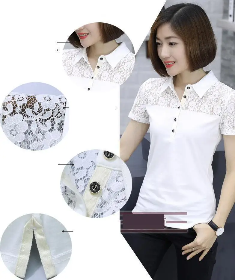 Женская облегающая футболка на пуговицах с коротким рукавом | одежда