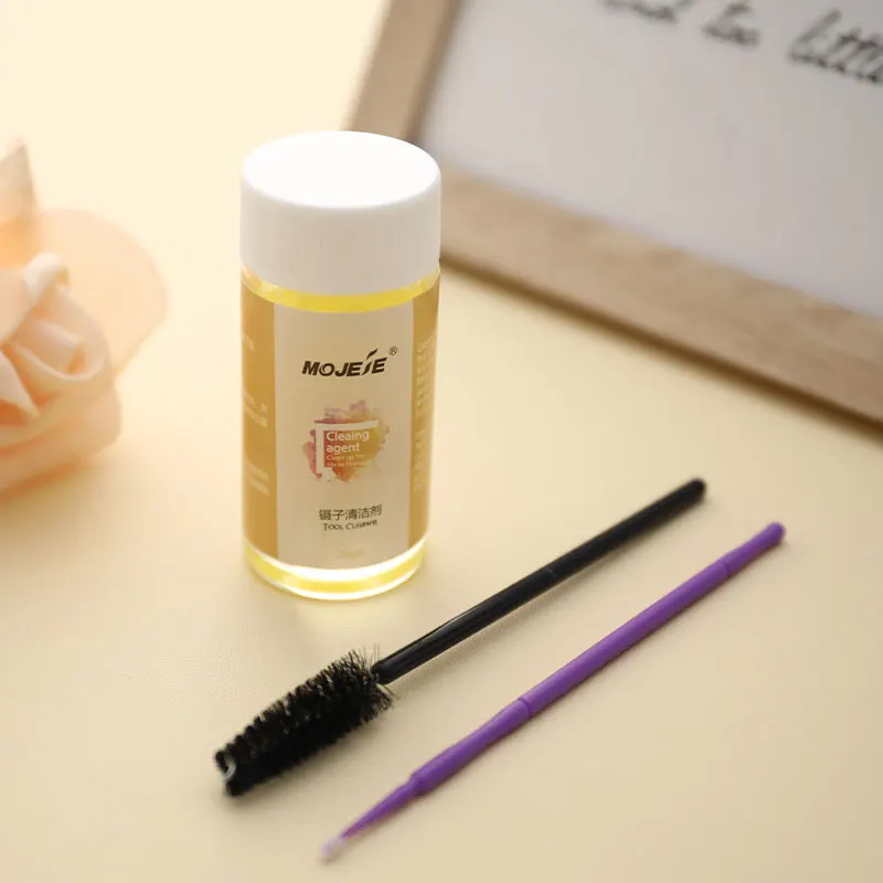 

25ml Glue Remover Liquid Eyelash Cleaner Professional Eyelash Extension Tweezers