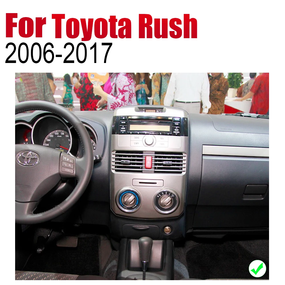 Автомагнитола ZaiXi 2 Din Android DVD для Toyota Rush 2006 ~ 2017 автомобильный мультимедийный плеер