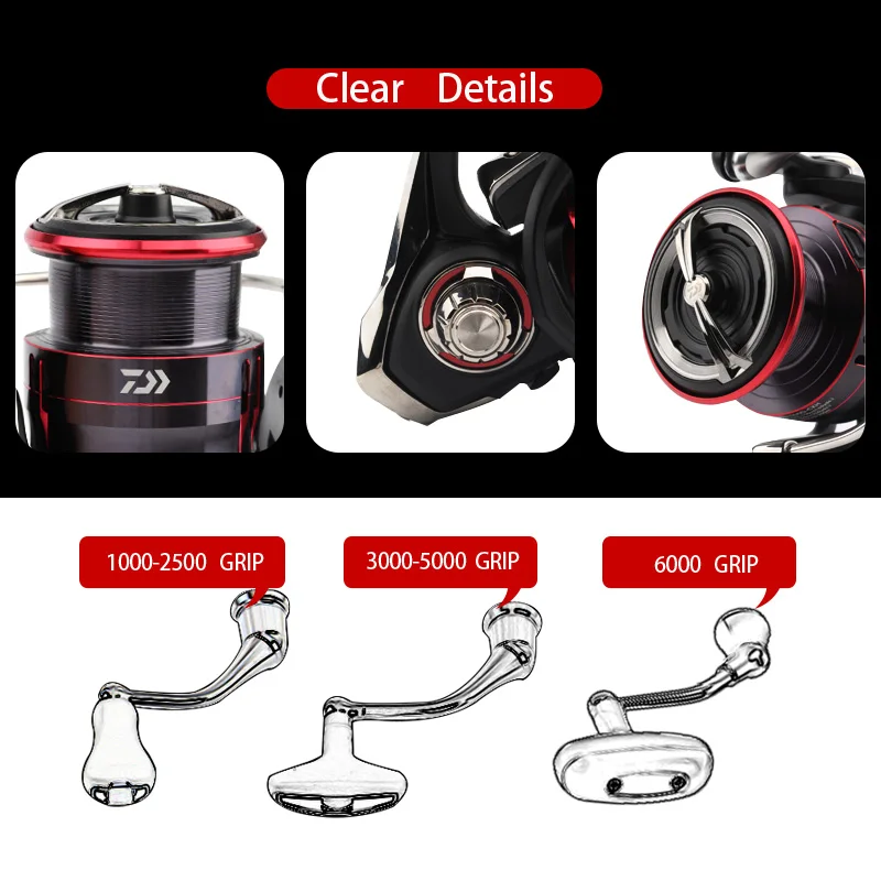 Рыболовная катушка DAIWA FUEGO LT оригинальная Катушка для спиннинга 1000D XH 2000D 2500 3000 CXH
