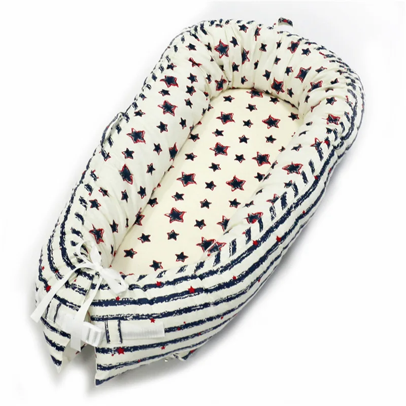 Съемный протектор для детского сна бампер шезлонг новорожденных подушка кровати