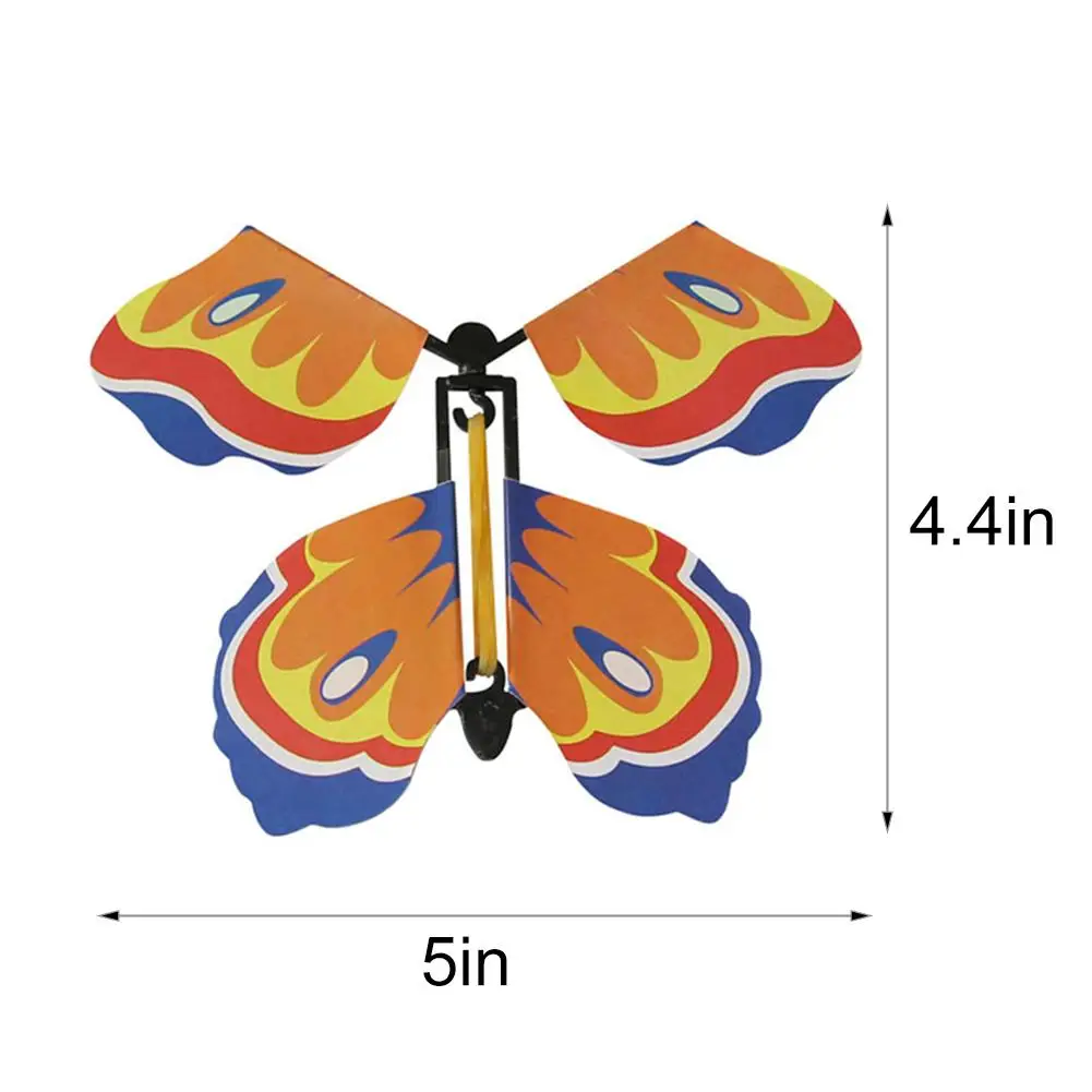 

10pcs Magic Toys Hand Transformation Fly Butterfly Magic Tricks Novelty Surprise Prank Joke Mystical Fun Classic Trick Toy