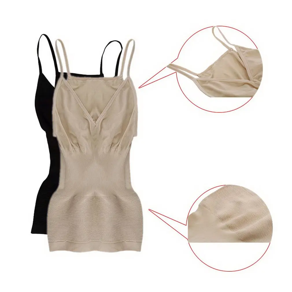 Новый женский жилет для похудения форма сжигания жира Открытая грудь однотонный