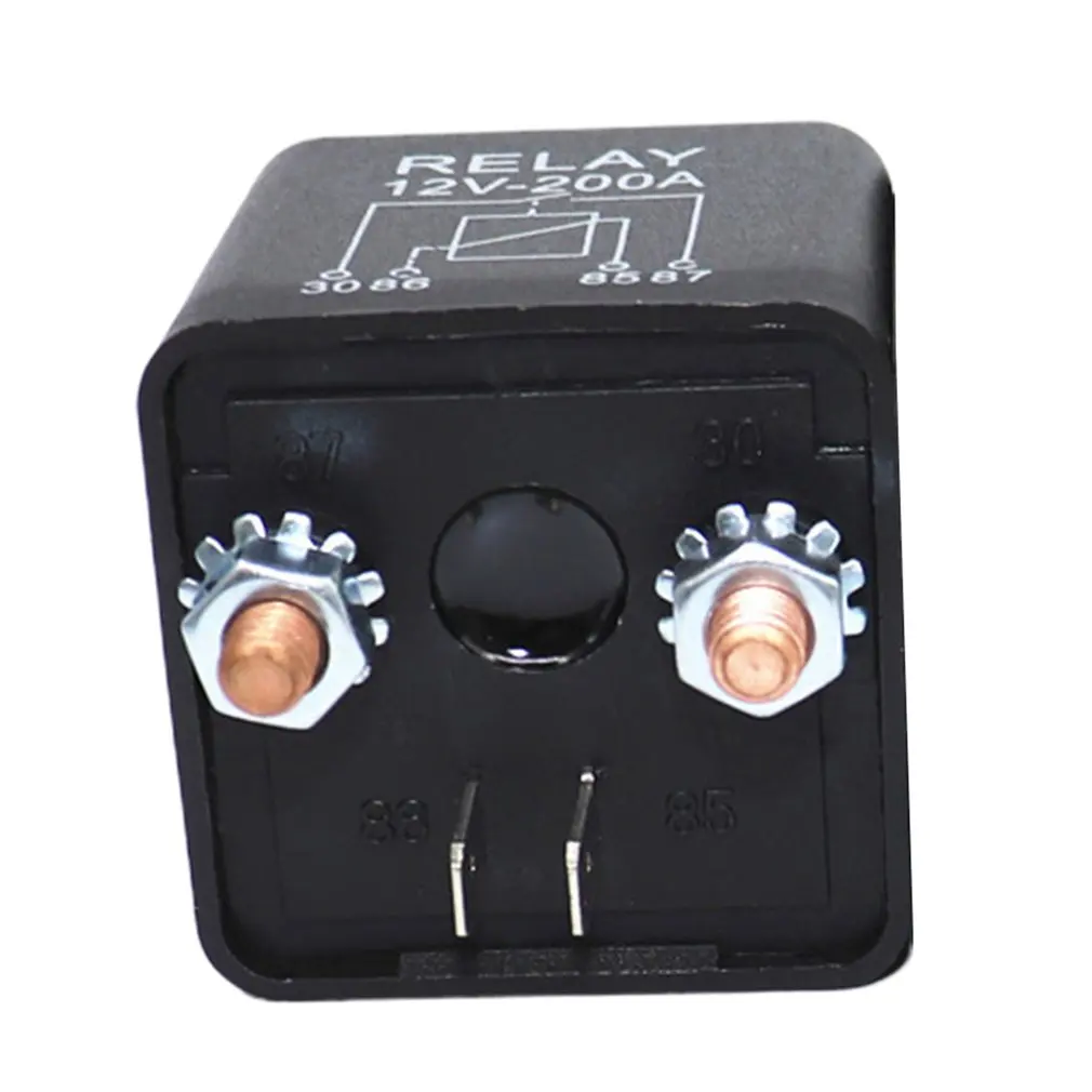 DC 12V/24V Car Automotive 200A High Current Emergency Power Start Relay 1.8W/4.8W Auto Vehicle Set Starter | Автомобили и