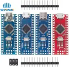 Мини-контроллер USB Type-CMicro USB Nano 3,0, совместимый с Загрузчиком, для arduino CH340, ATMEGA328P, 16 МГц, 5 шт.
