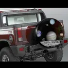 Новый дизайн Galaxy Звездное небо Автомобильные изделия Аксессуары Для Шин Toyota Land Cruiser запасная крышка шины