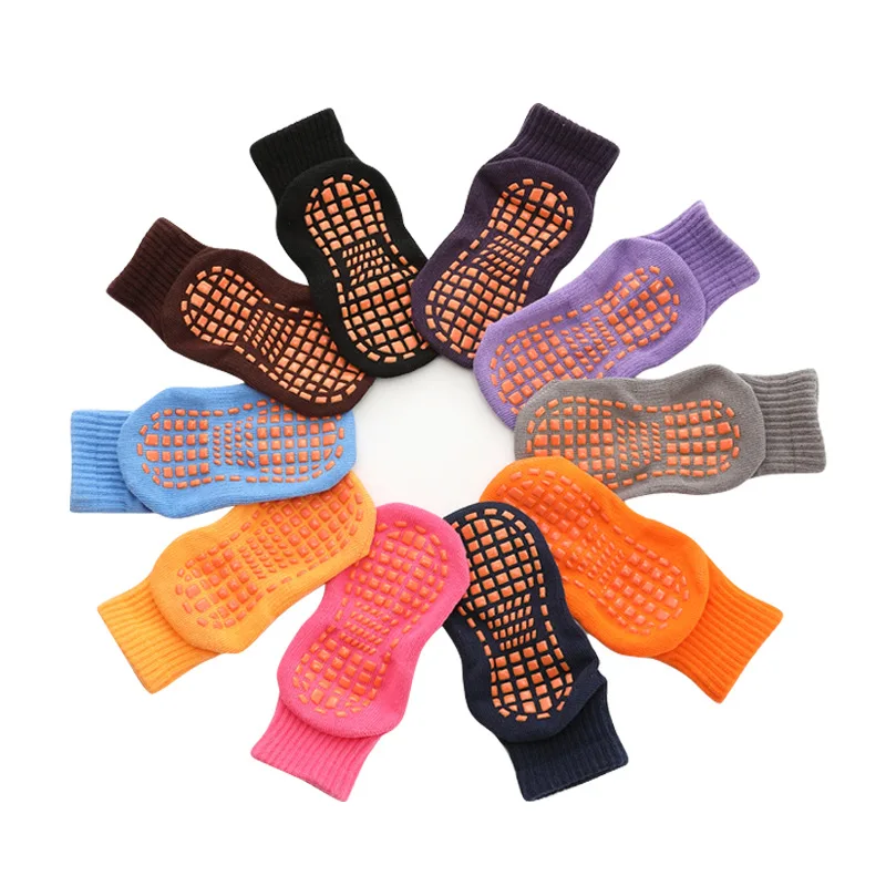 

Autumn Winter Spring Summer Breathable Non-slip Floor Socks Boy Girl Socks Home Baby Kids Socks Candy Color Mesh Ankle Socks