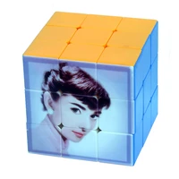 magic cube magnetique uv printing buddha light palm speed cubes puzzle cube stress reliever toys plastic neo cube anti anxiety