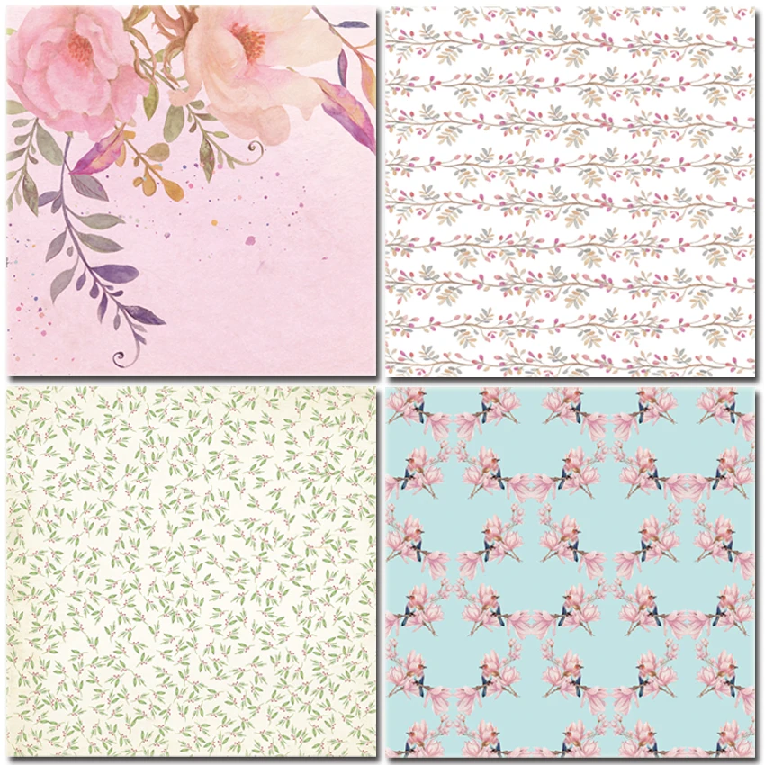 6-дюймовый цветочный сад скрапбукинг узорчатый Декор для дома сделай сам