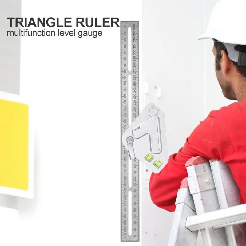 Многофункциональный деревообрабатывающий треугольный угол Линейки Линейка