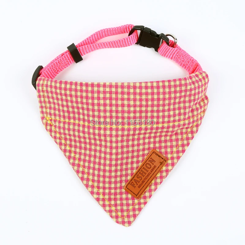 600 шт./лот шейный платок для собаки бандана с воротником Регулируемый шарф