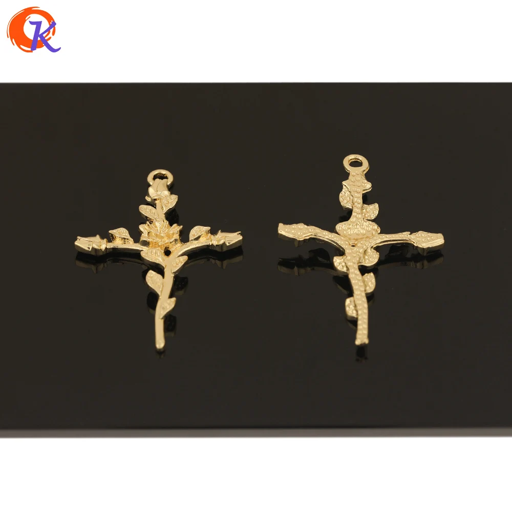 

Cordial Design 100Pcs 28*43MM Jewelry Accessories/Pendant/Flower Shape/Hand Made/DIY Jewelry Making/Earring Findings/Charms