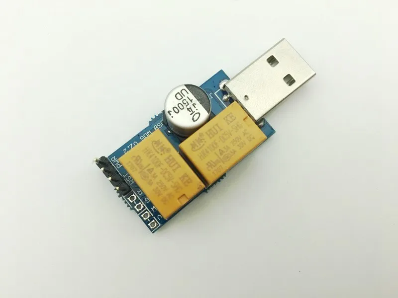 Сторожевая Флешка USB компьютер без внимания автоматический перезапуск синего