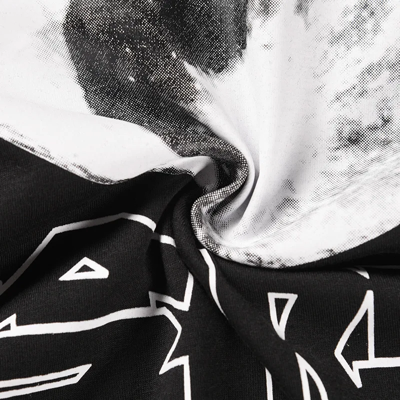 

2021 new summer men's T-shirt loose 3D printing Harajuku oversized T-shirt casual men's T-shirt O-neck hip-hop sports top