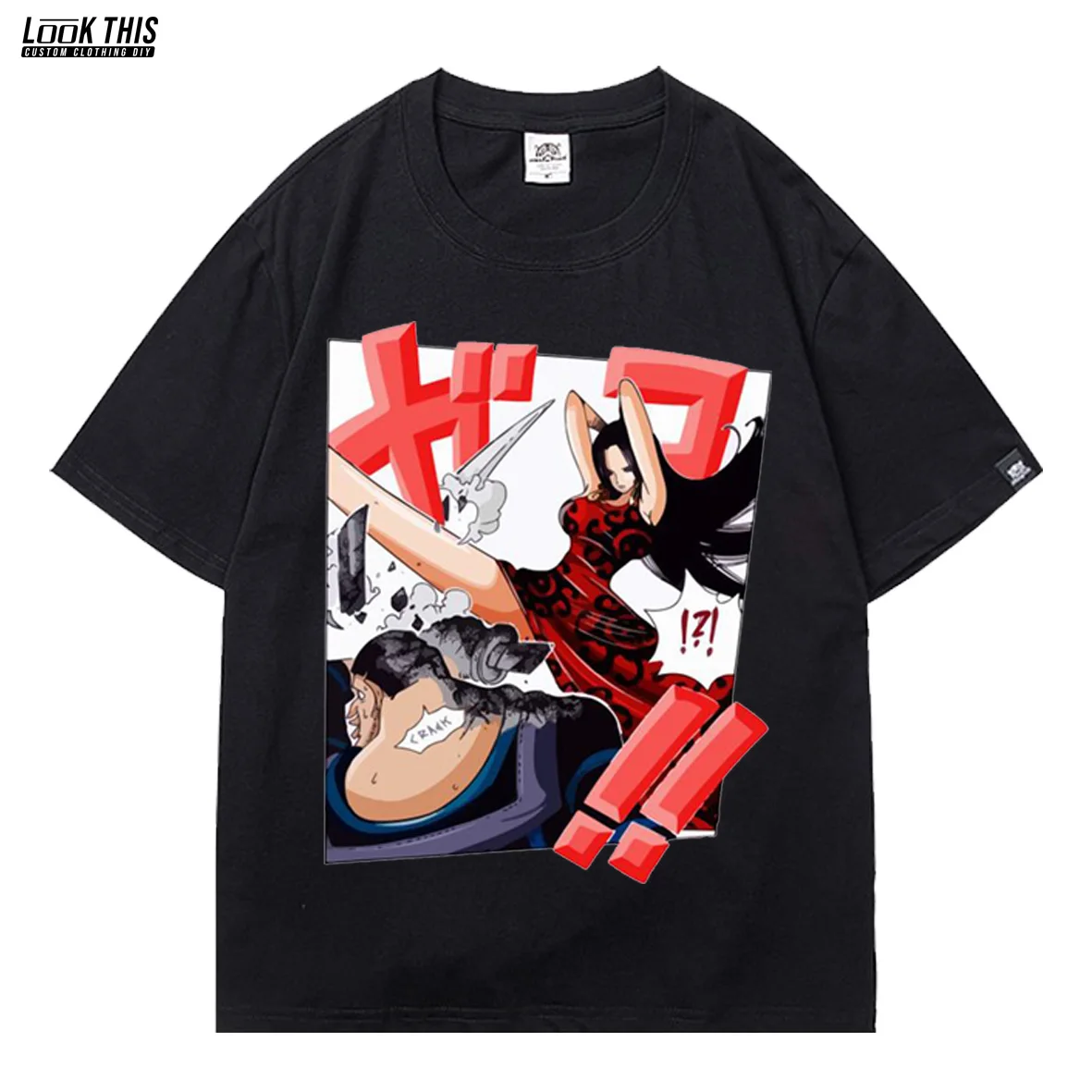 

Fashion Anime ONE-PIECE Summer Men Short Sleeve Harajuku Manga Design T-Shirt Funny Cartoon Print Boys Casual Cool Man Tee Tops