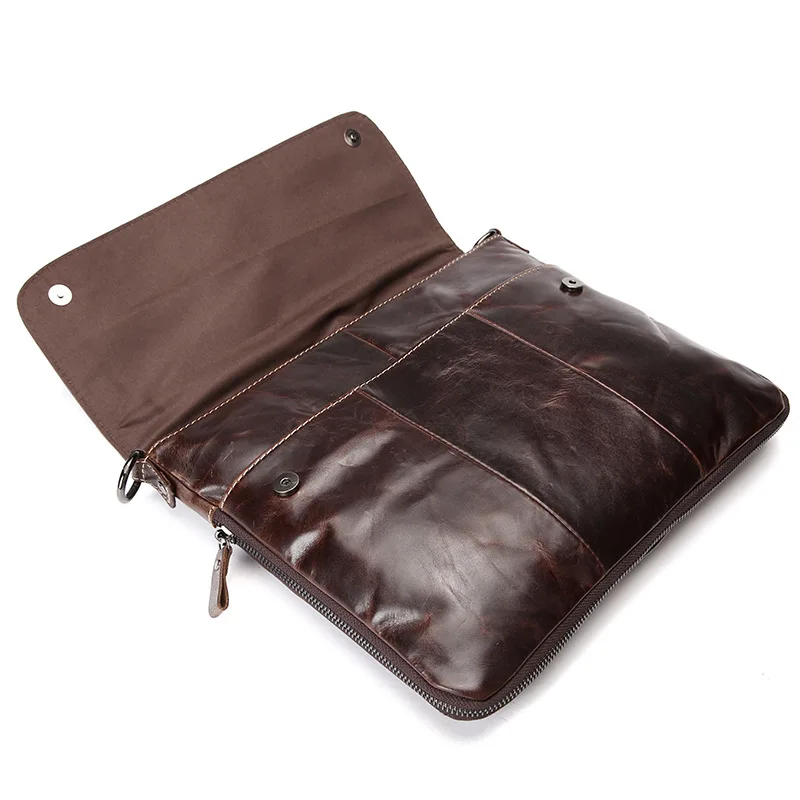 Брендовая дизайнерская Стильная мужская деловая винтажная сумка мессенджер из