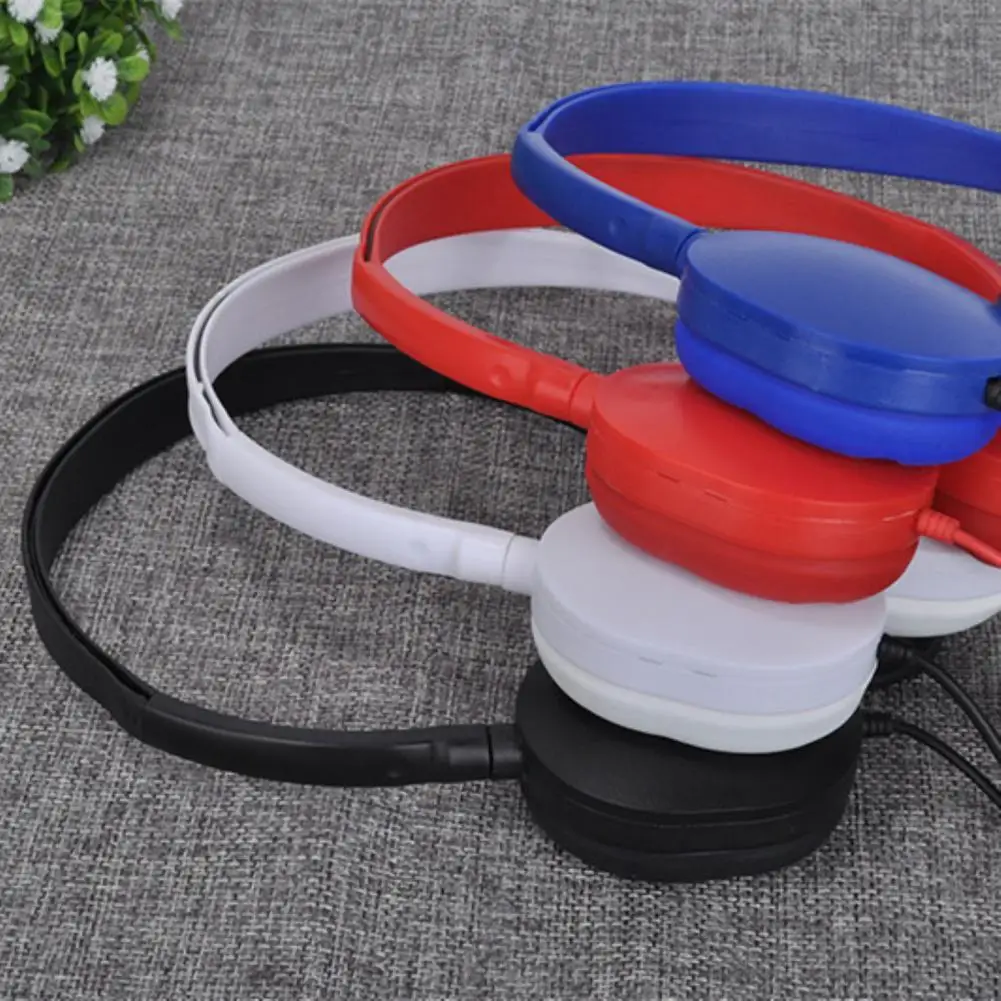 

Fashion 3.5mm Wired Adjustable Music Gaming Computer Phone Headset Headphone