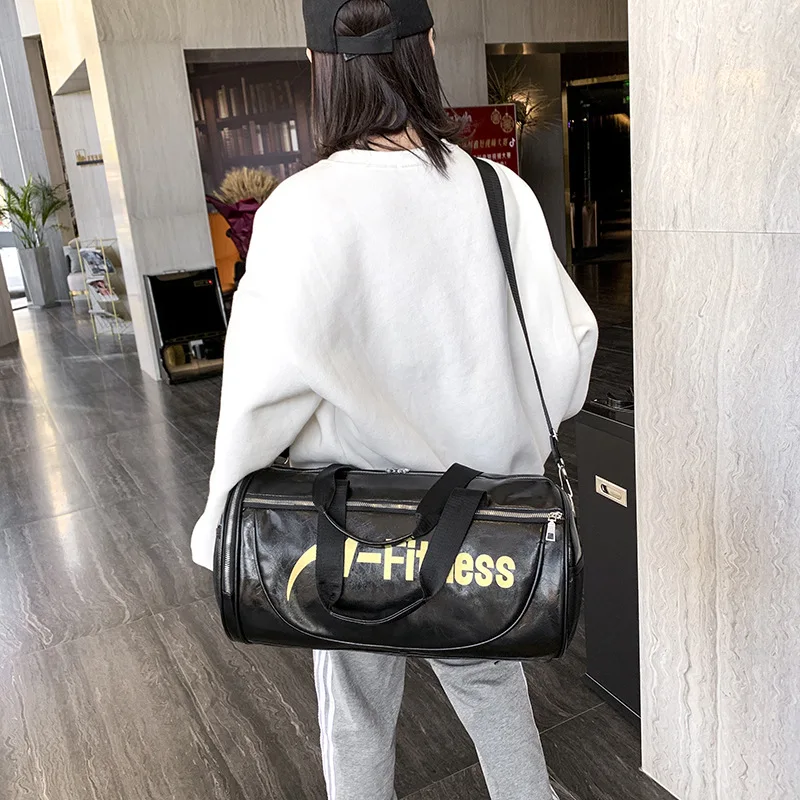 Спортивная сумка для фитнеса с надписью FGOIBALL портативная Дорожная из