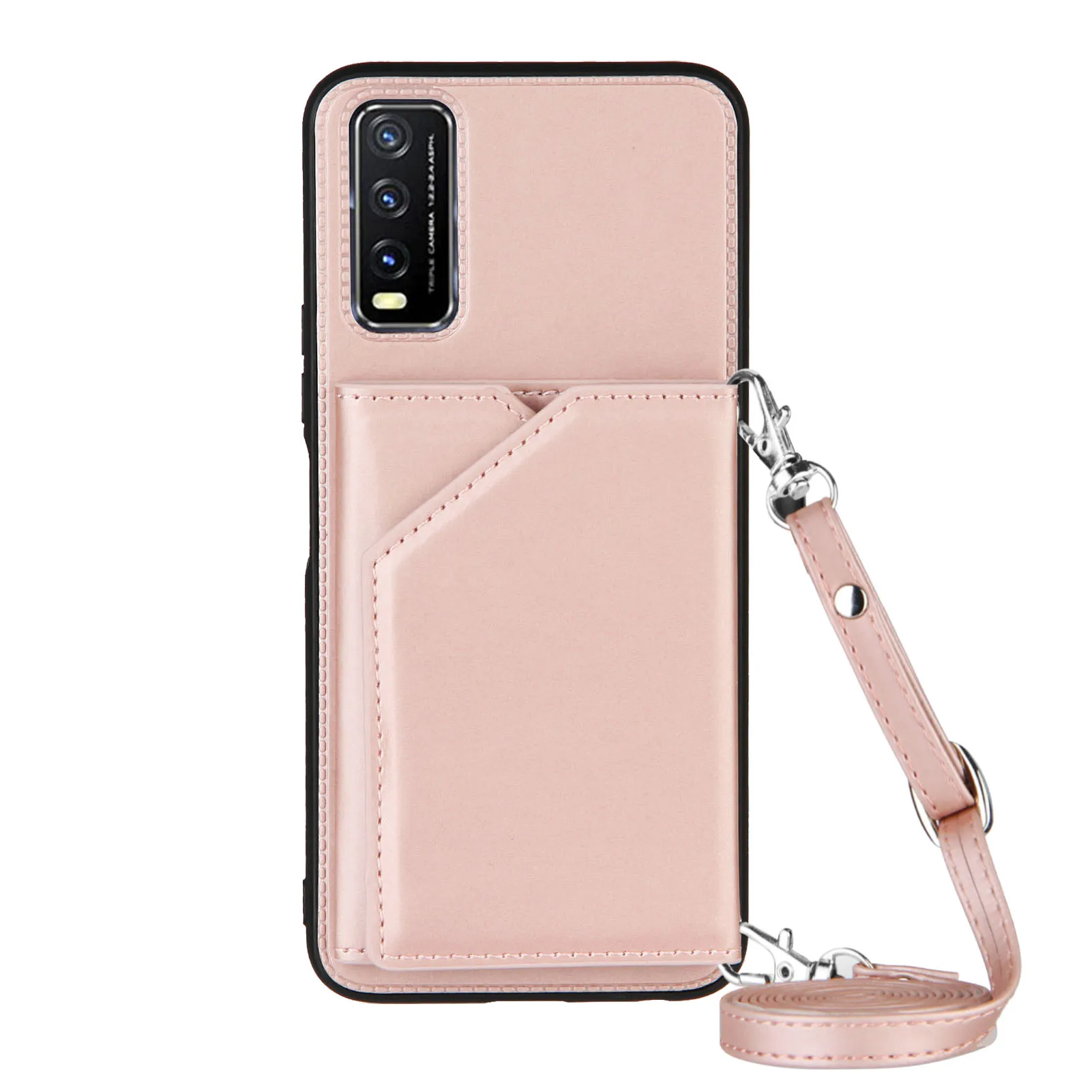 

Fashion PU Leather Cases for Vivo Y20 Wallet Back Cover Protective Shell
