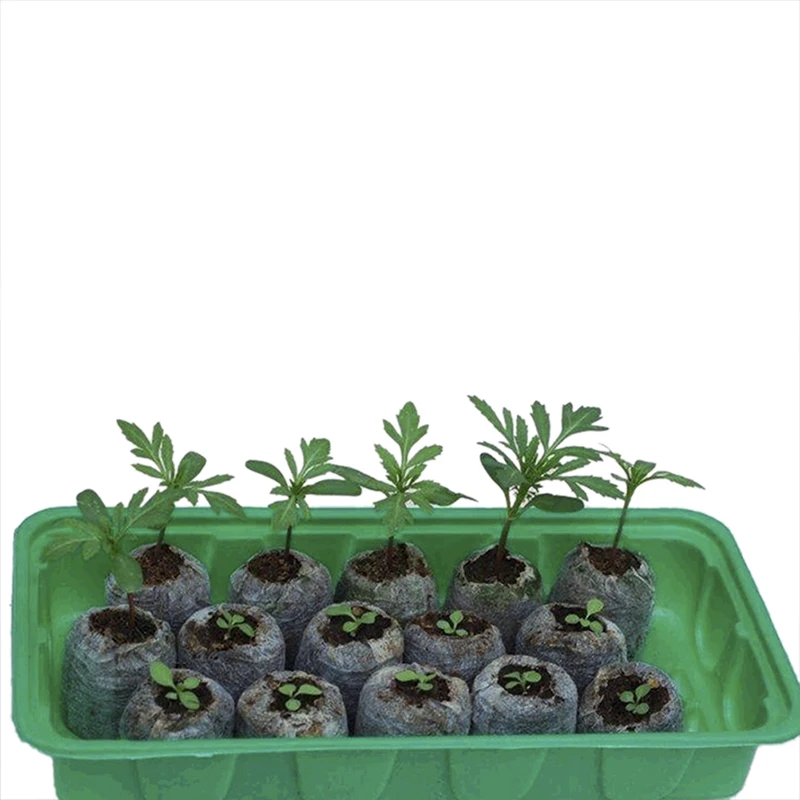 

5/20/100pcs 30mm Jiffy Peat Pellets Seedling Soil Block Maker Starting Plugs Seeds Starter Professional For Garden