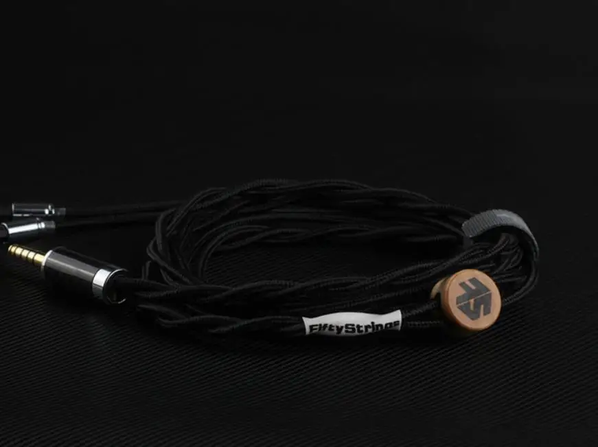 Черная Серия fiftystring 1960s 24awg Occ медный посеребренный с обновленным кабелем litz 0 78 mmcx