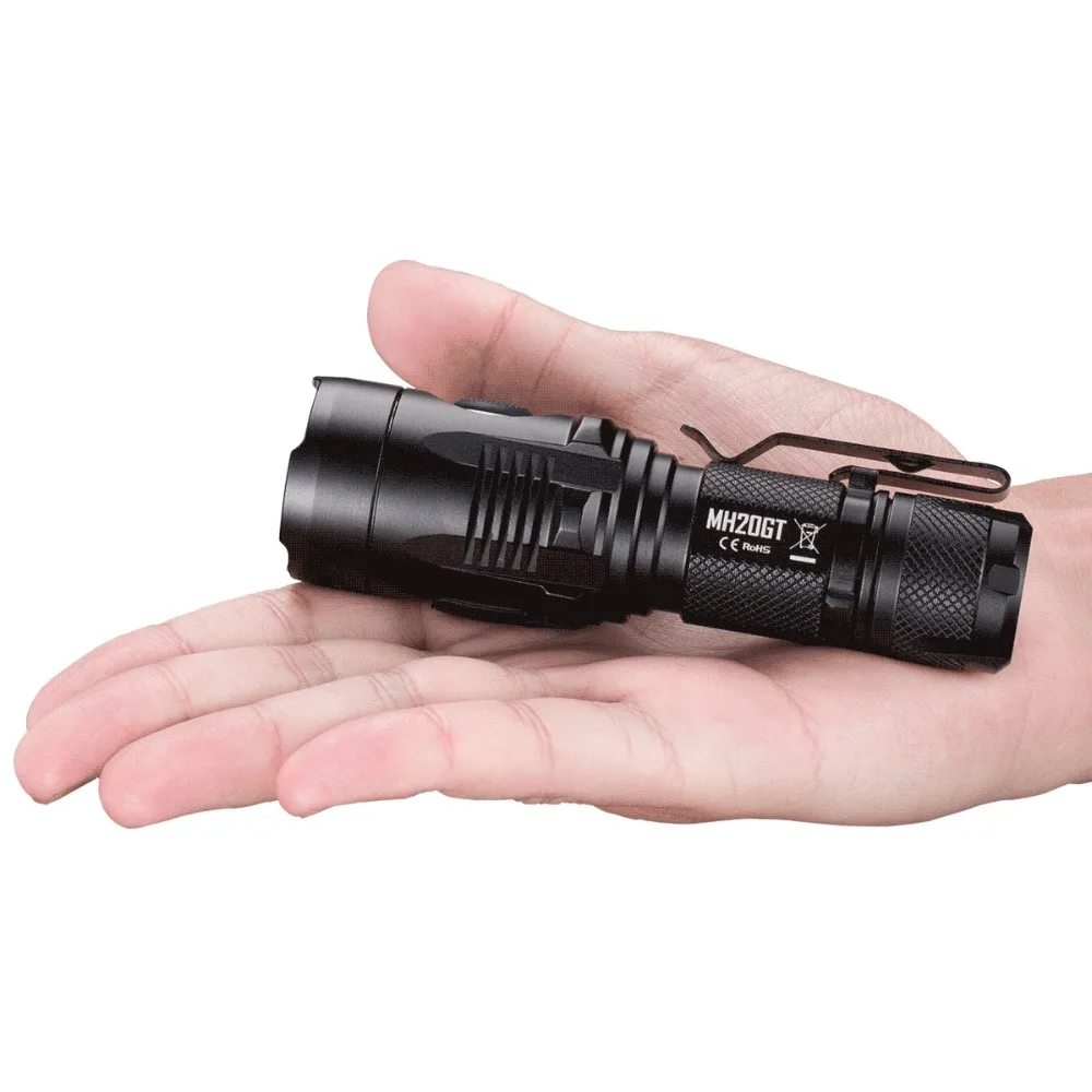 NITECORE MH20GT + IMR18650 батарея 1000 люмен светодиодный фонарь Водонепроницаемый фонарик с