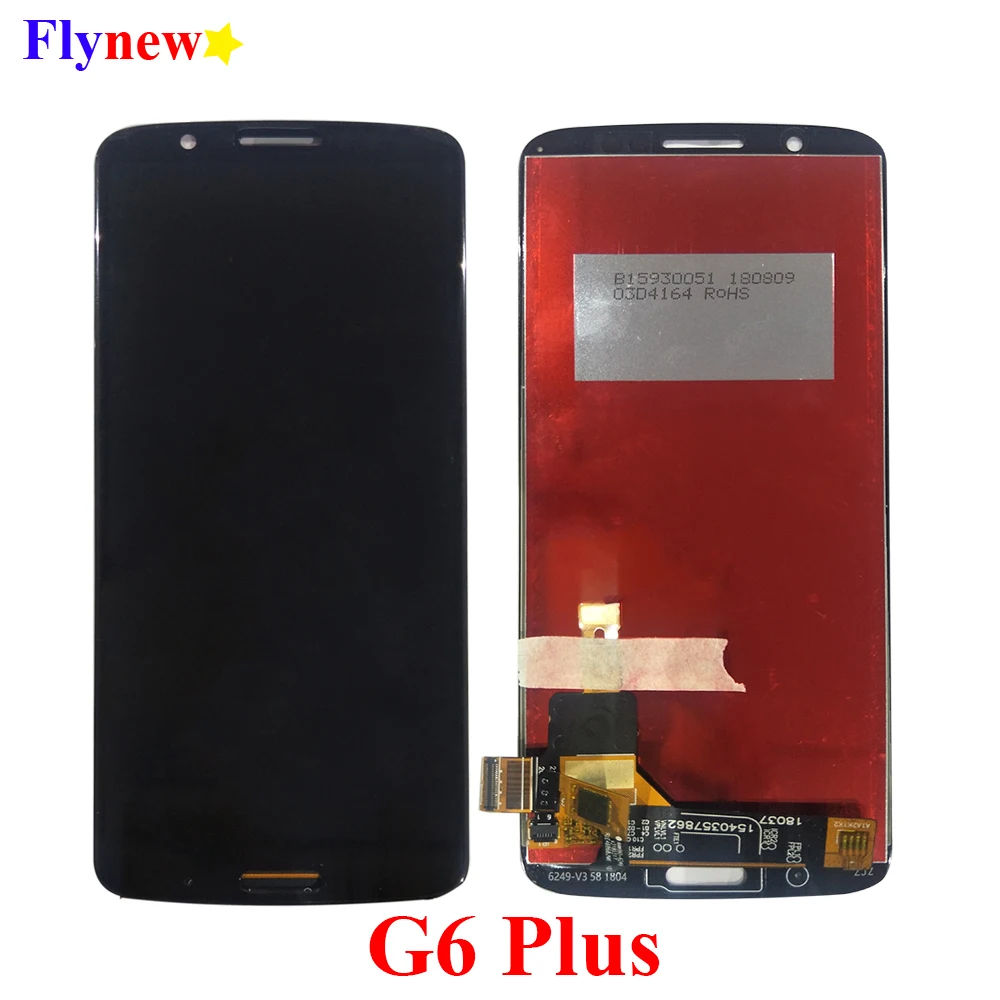 Для Motorola Moto G6 PLus XT1926 ЖК дисплей с сенсорным стеклом Ekran дигитайзер Запчасти для