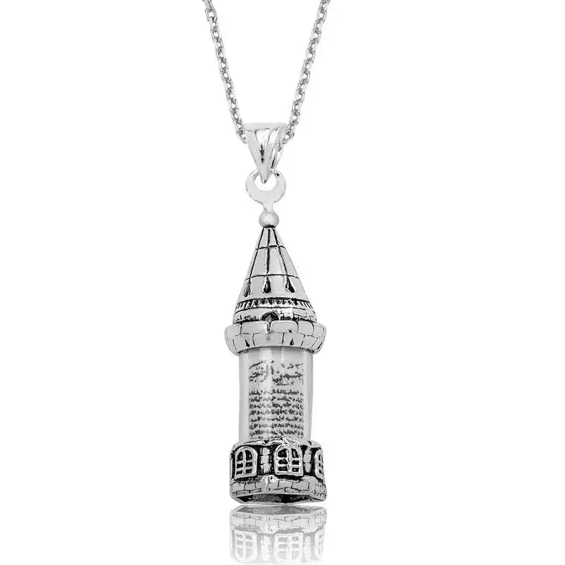 

Серебряное женское ожерелье Minarets cevshen