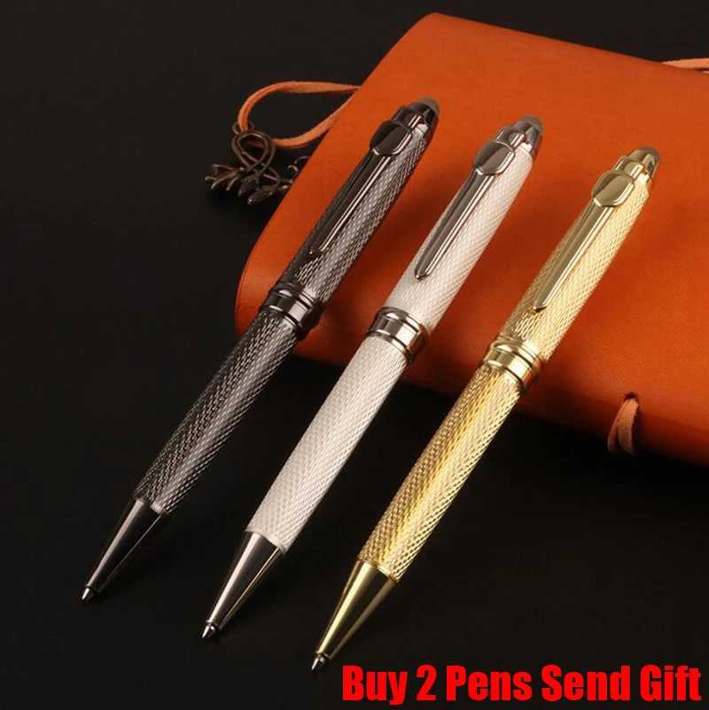 

Classic Design Jinhao 163 Best Quality Metal Ballpoint Pen Nice Touch Writing Signature Pen Buy 2 Pens Send Gift