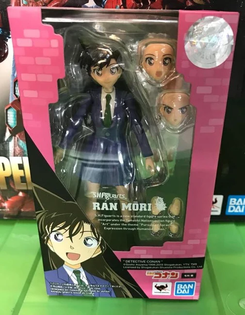 100% оригинал BANDAI SPIRITS Tamashii initions S.H.Figuarts (SHF) фигурка Ran Mouri от &quotDetective Conan&quot|Игровые
