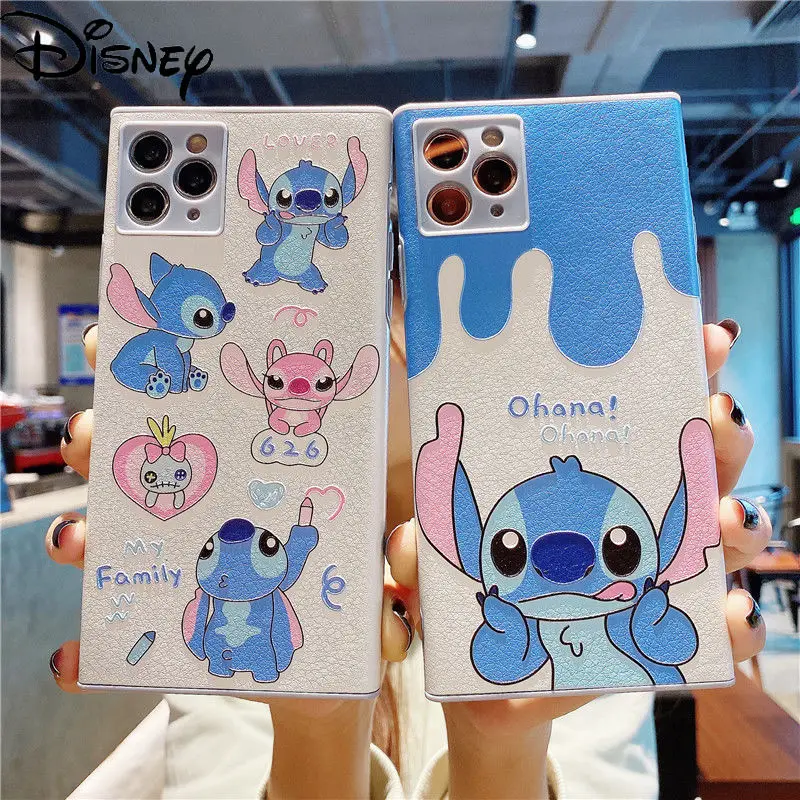 

Disney Cute Cartoon Stitch Original Phone Case Cover for iPhone 7/8P/X/XR/XS/XSMAX/11/12Pro/12min Phone Case Cover