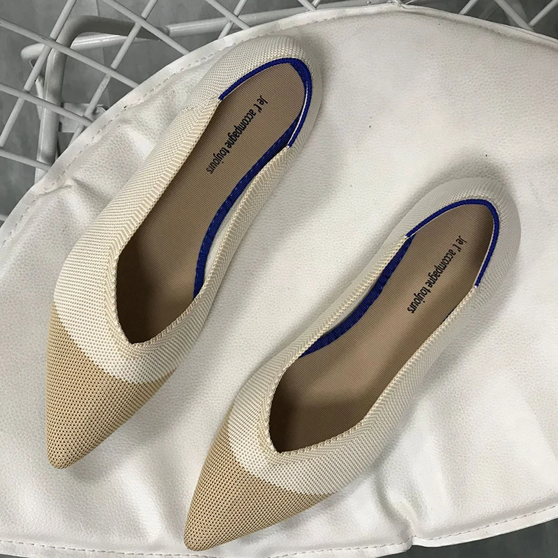 22 Женская обувь на плоской подошве; Zapatos De Mujer; сезон осень; коллекция года; лоферы; Ballerine Femme tenis feminino; повседневная черная женская обувь на плоской подошве с острым носком - Цвет: 22