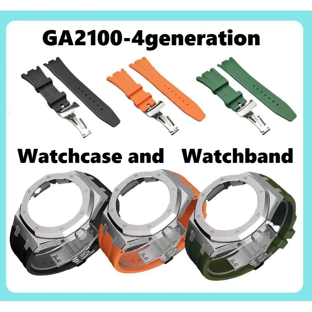 

The 4th generation GA2100 modified farm oak accessories 4rd generation metal case stainless steel strap