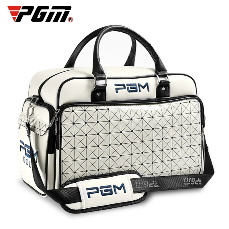 

Golf Handbag Waterproof Lightweight 2021 New Golf Clothing Bag Shoe Bag Portable Large Capacity Stand-Alone Shoes PGM
