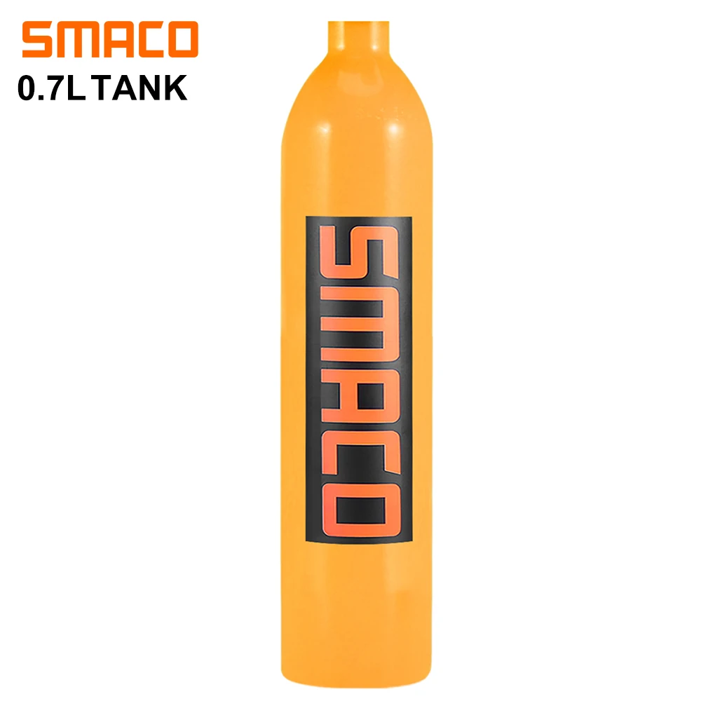 SMACO 1L Diving Equipment Scuba  Air Tanks Underwater Respirator Diving Oxygen Bottle Swimming Equipment 3000PSI