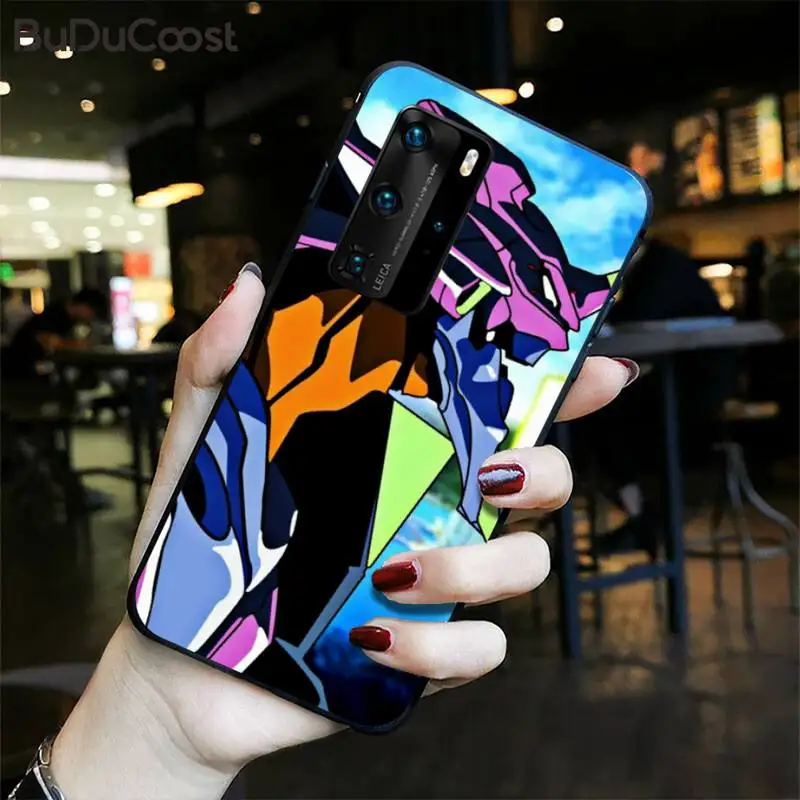 

Anime EVA Genesis Evangelion Phone Case for Huawei P30 P20 Mate 20 Pro Lite Smart Y9 prime 2019