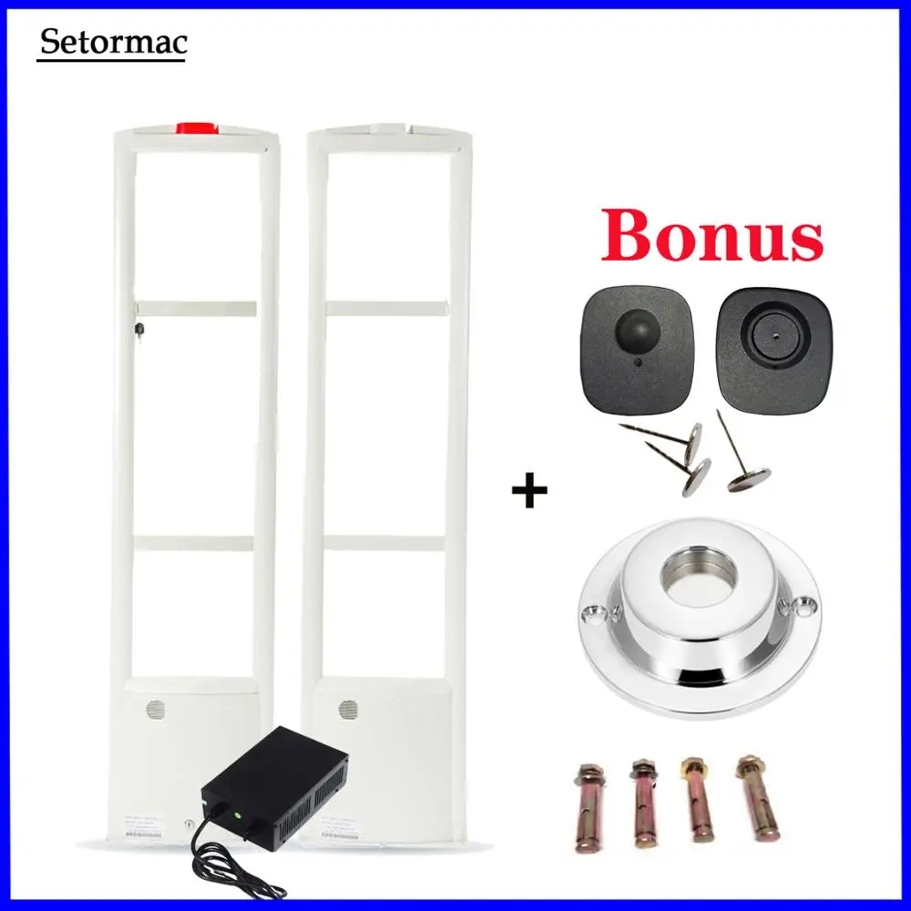 

Система безопасности EAS, RF8.2Mhz, контрольная точка, система безопасности, совместимая с датчиками безопасности + бирка безопасности, 100 шт. + ма...