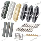 Набор из 3 шт. одинарных катушек, предметы для пикапа, шпули, крышка для пикапа, магнит для стержня, черно-белый крем