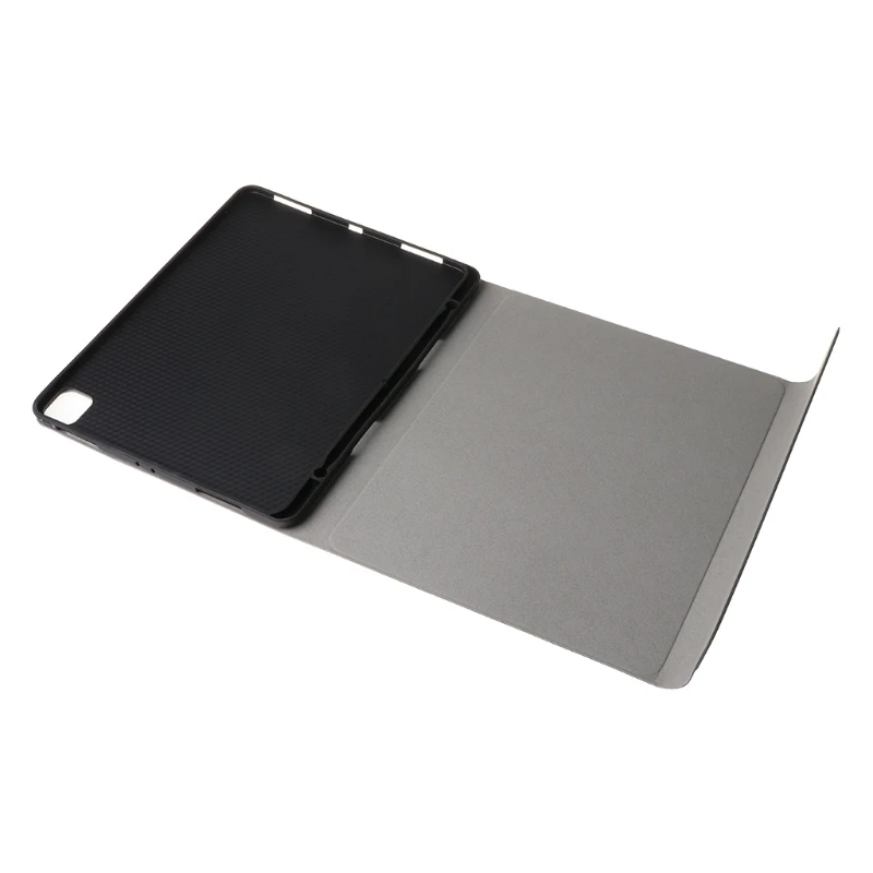 

For iPad Pro 12.9 Inch 2020 Case with Bluetooth Keyboard Pencil Holder Rotary Backlit Tablet Protective Cover