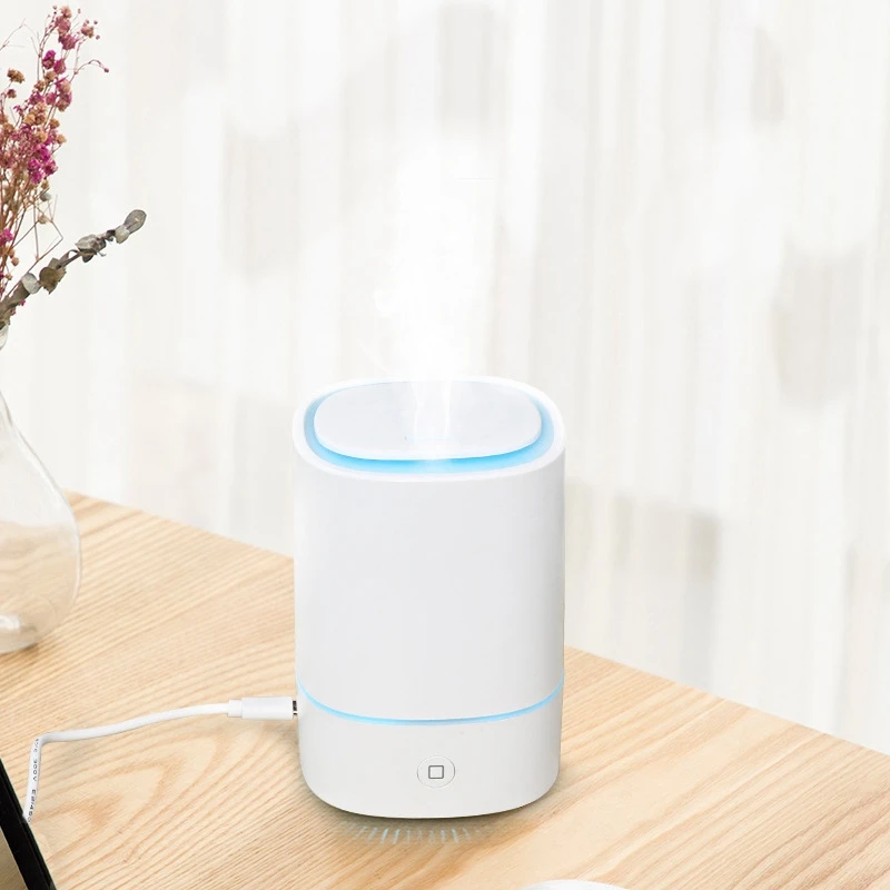 Air Humidifier 200ML Ultrasonic Mini Aroma Essential Oil Diffuser Mist Maker for Bedroom Home Car USB LED Night Lamp | Бытовая техника