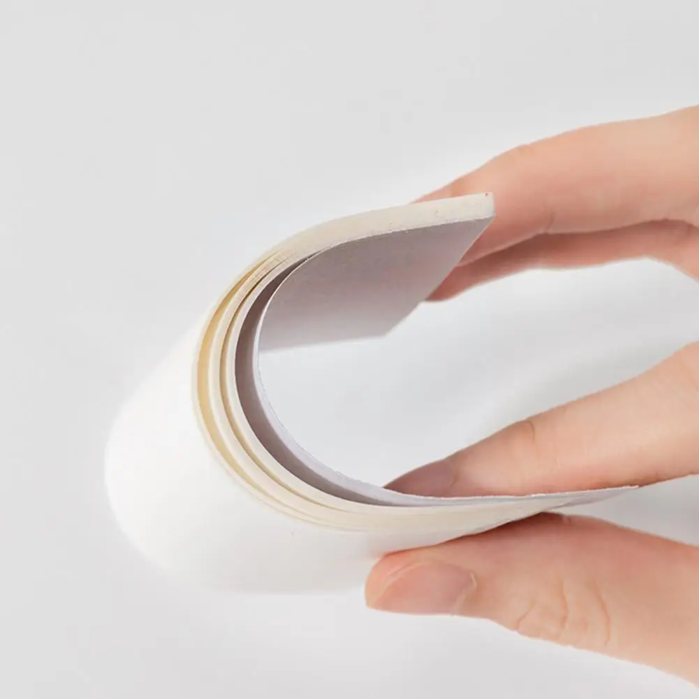 

50 Sheets/Set Waterproof PET Transparent Sticky Memo Office Pad School It To Memo Supplies Paper Daily Sticky Do Note D5P3