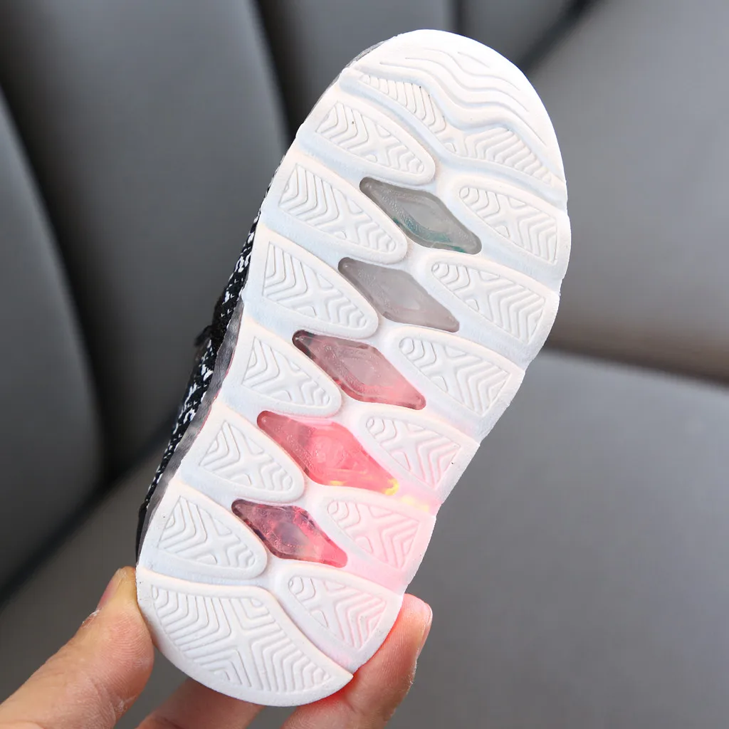 

SAGACE Cartoon Kids Shoes Led Luminous Shoes Toddler Baby Sport Run Sneakers Sport Outdoor Shoes Kids Shoes Boys With Light